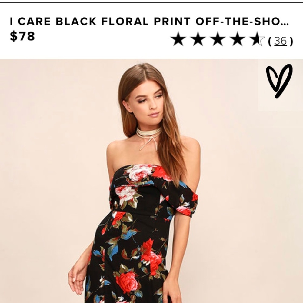 New Lulus Maxi dress